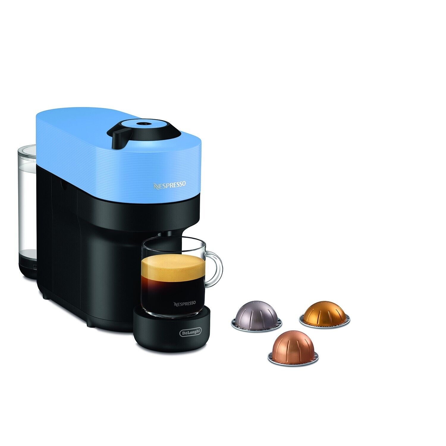 Delonghi Env 90.a Vertuo Pop Blu Macchina Da Caffe' Sistema Capsule Nespresso Ve