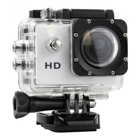 dobo action cam pro foto camera video 5mp hd 720p waterproof 30m sport accessori go grigio donna