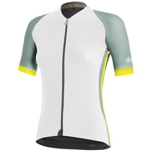 Dotout Backbone W - Maglia Ciclismo - Donna White/green/yellow L