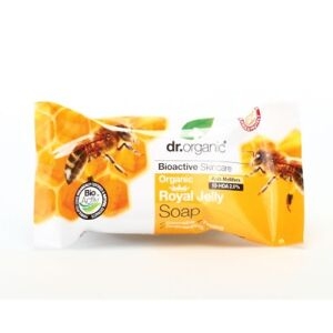 dr organic royal jelly pappa reale soap saponetta 100 g