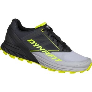 Dynafit Alpine - Scarpe Trail Running - Uomo Black/grey/yellow 10,5 Uk