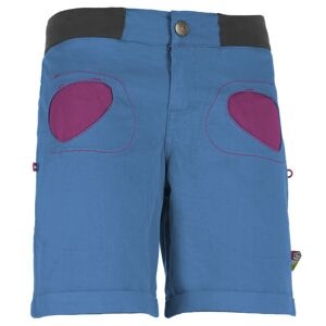 E9 Onda - Pantaloni Corti Arrampicata - Donna Light Blue/pink Xs