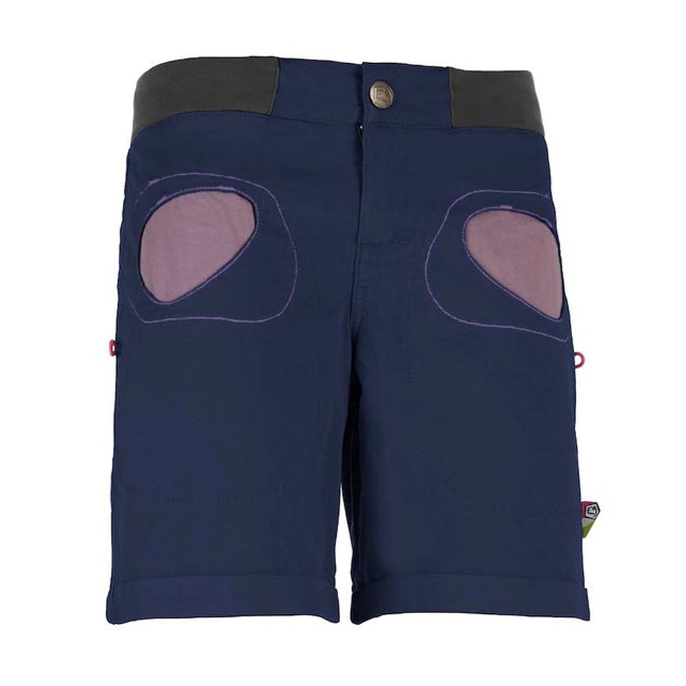 E9 - Onda Short Ocean Blue S Pantaloni Da Arrampicata Donna Boulderpants Lifestyle Outdoor