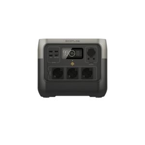 Ecoflow River 2 Pro Powerstation 768 Wh Mobile 3000+ Cicli Batteria X-boost Nero