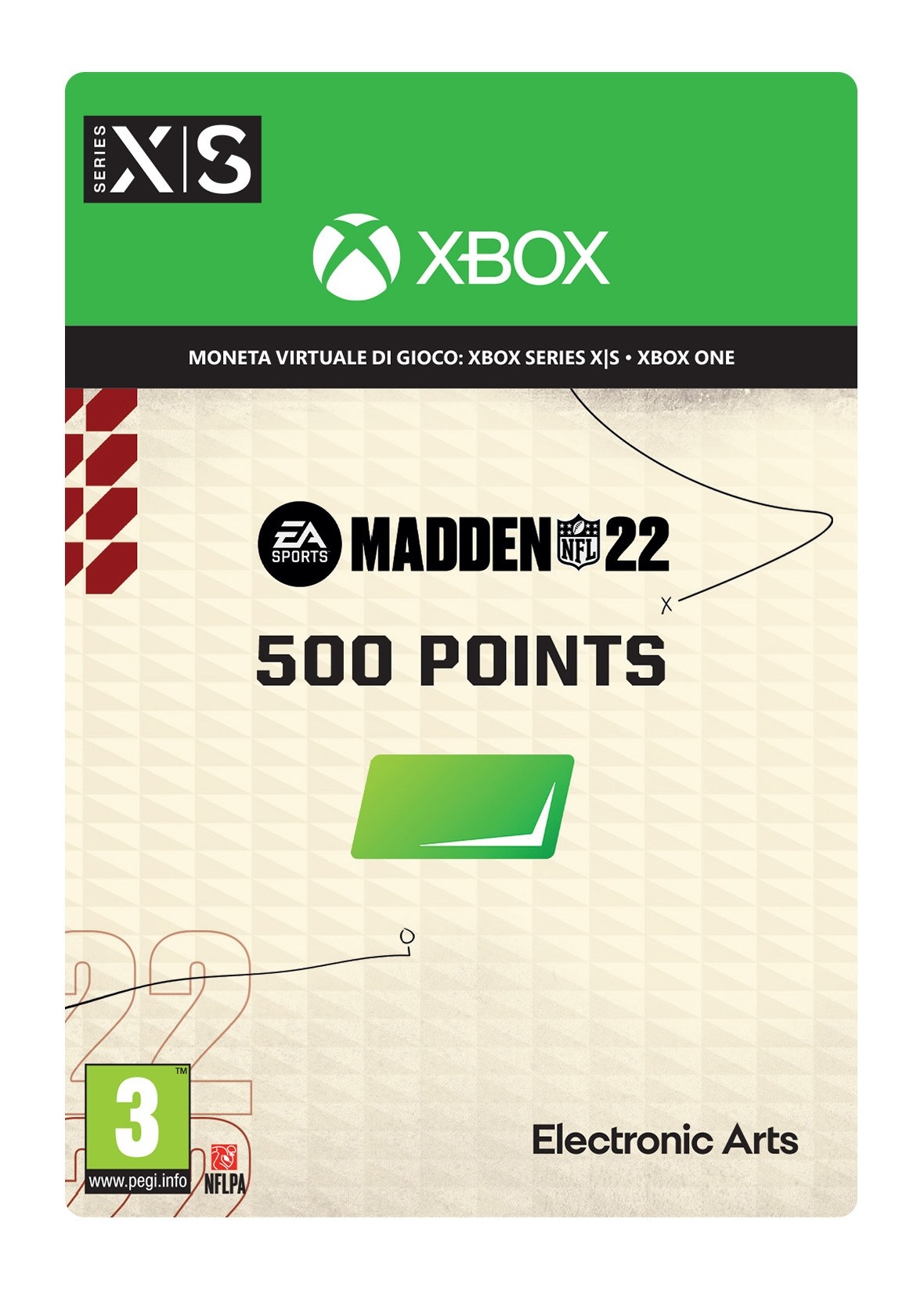electronic arts madden nfl 22 - 12000 madden points donna
