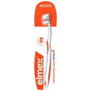 elmex interx spazzolino con testina corta setole medie