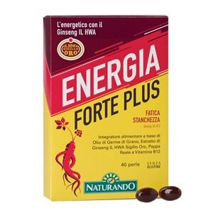 Energia Forte Plus Integratore Alimentare 40 Perle Naturando