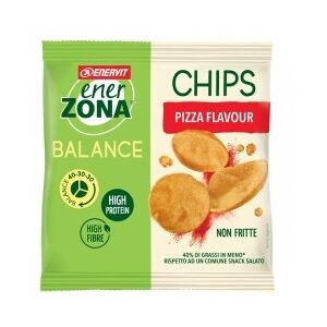 Enervit Enerzona Chips Gusti Classic E Pizza | Sacchetto Da 23gr | Non Fritte