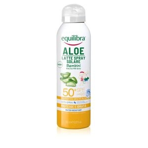 Equilibra Aloe Latte Solare Spray Spf 50+ Bambini 150 Ml