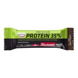 Equilibra Integratori Barrette Protein 35% Snack Post Workout Sport + Gel Mani