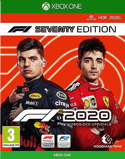 F1 2020 Seventy Edition Xbox One Videogioco Ufficiale Formula 1 Italiano Nuovo