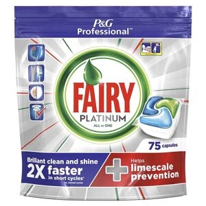 Fairy Platinum Professional Pastiglie Per Lavastoviglie Domestiche 75 Caps