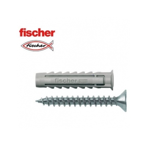 Fischer 15 Tasselli Sx 6x30 Per Fissaggi Leggeri Universali Completi Di Vite In Blister 90893