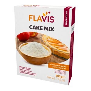 flavis cake mix preparato per torte e biscotti aproteici 500 g