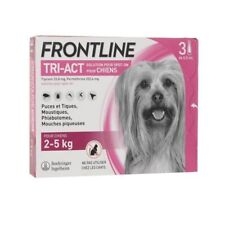 Frontline 538814 Frontline 3 Pipette Tri-act - Per Cani Da 2 A 5 Kg 