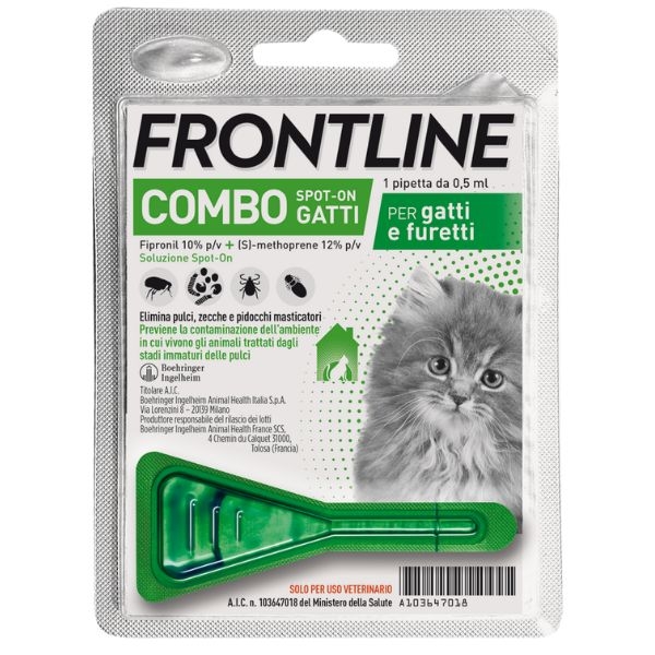 Frontline Antiparassitario Tri-act Per Cani 2Ø5 Kg (cf. 6 Pipette) - Frontline