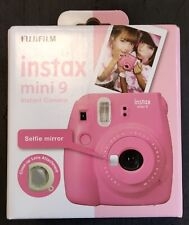 Fujifilm Instax Mini 9 Flamingo Fotocamera Istantanea, 62 X 46 Mm, Rosa - Nuovo 