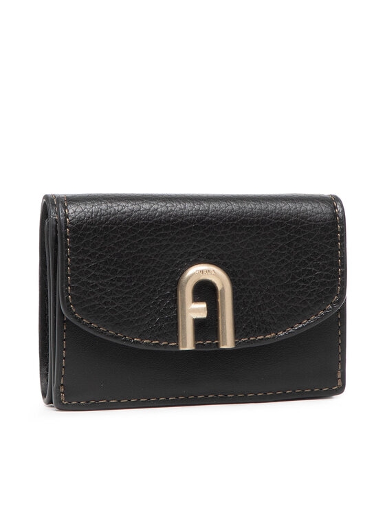 Furla Compact Wallet Trifold S Nero