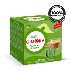 Gimoka 20 Capsule Ginseng Compatibili Con Sistema Caffitaly