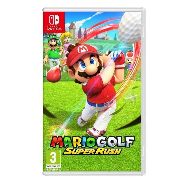 ⭐gioco Switch Mario Golf: Super Rush Videogioco Nintendo In Italiano Su Scheda