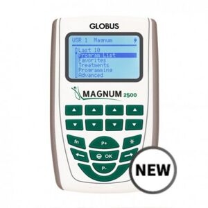 Globus Magnetoterapia Magnum 2500 - 52 Programmi - 2 Solenoidi Flessibili G5438