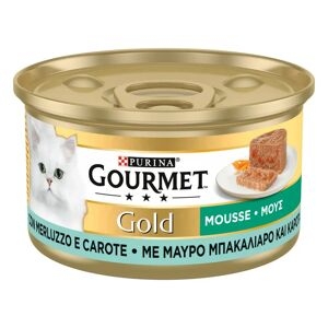 Gourmet Gold Mousse Lattina Multipack 24x85g Merluzzo