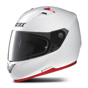 Grex G6.2 K-sport Casco Moto 011 Bianco Lucido + Visiera Scura Gratuita
