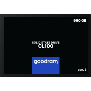 Hard Drive Goodram Cl100 Ssd 2,5`` Tlc 3d Nand 960 Gb Ssd Nuovo
