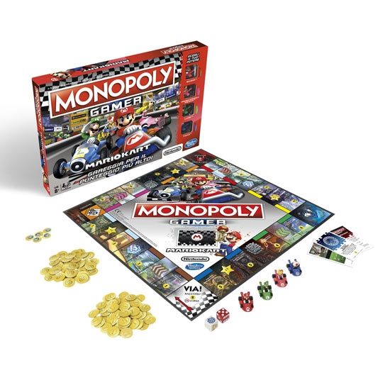 Hasbro Monopoly Edizione In Italiano - Gamer Mario Kart Novità Di Hasbro Cod. E1