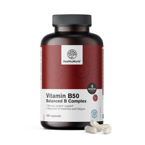 Healthyworld® 3x Vitamine B50 Complex, Totale 540 Capsule