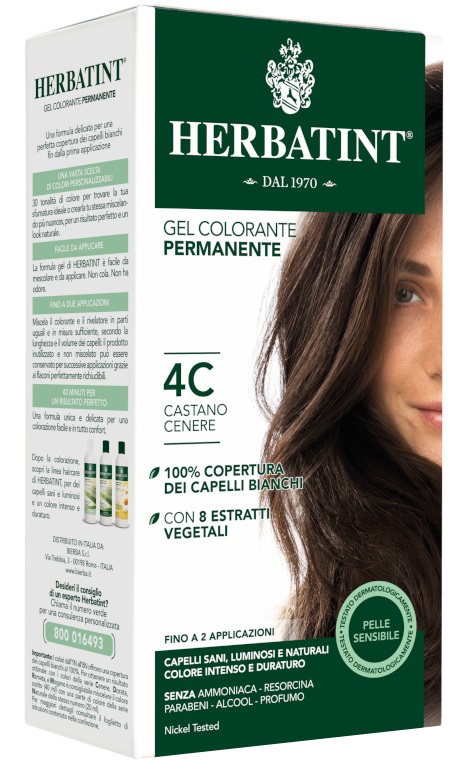 Herbatint Herbatint 4c Cenere Castagno Confezione Da 150 Ml-10
