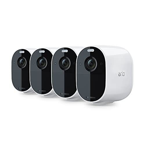 hinnovation arlo essential spotlight - kit 4 videocamere