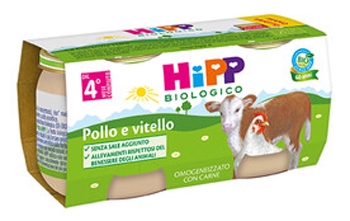 Hipp Italia Srl Omo Hipp Bio Vit/pollo 2x80g