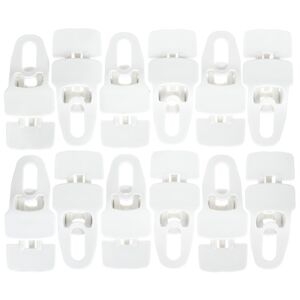 Holdon Midi Clip White 12pcs Pack White
