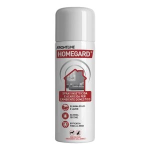 Homegard Spray Insetticida Confezione Da 3 Pezzi, Antipulci Per Ambienti Ad Azio