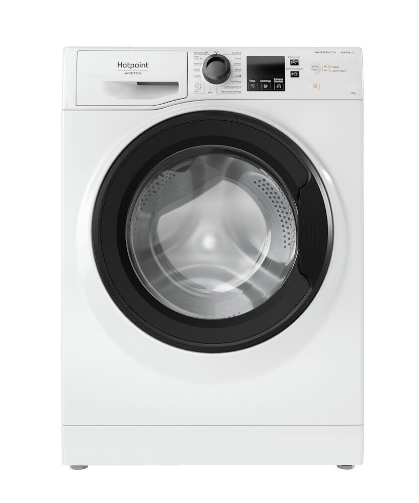 hotpoint lavatrice a libera installazione a carica frontale : 10,0 kg, - nf1046wk it 869991653350