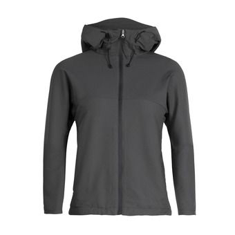 icebreaker merino-shield zip hood - giacca donna monsoon