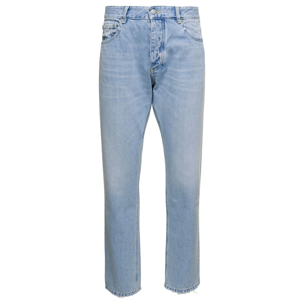 icon denim , straight jeans blue, uomo, taglia: w33 donna