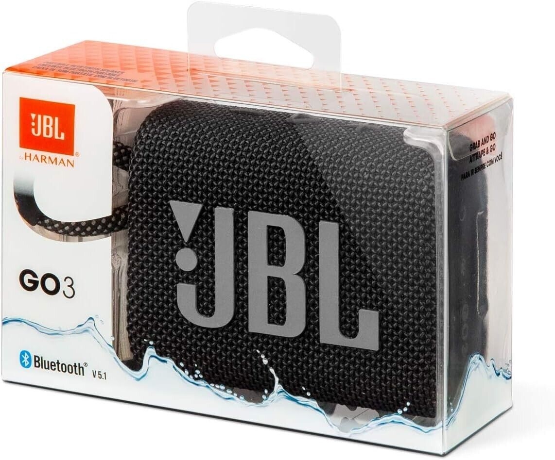 Jbl Go 3 Altoparlante Portatile Con Bluetooth - Nero