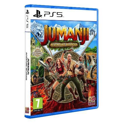 Jumanji Avventure Selvagge Playstation 5 Ps5 Outright Games Videogioco 7+