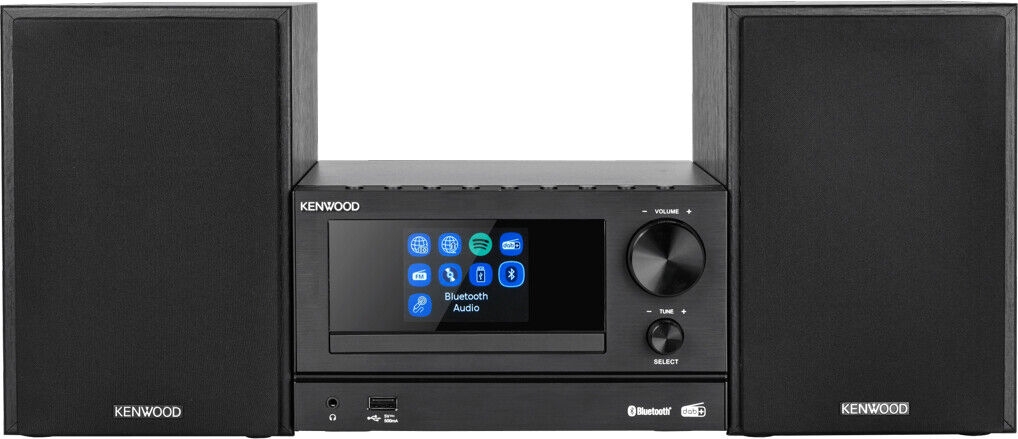 Kenwood M-7000s Mini Impianto Audio Domestico 30 W Nero