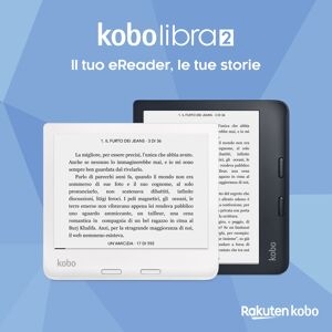 Kobo N418-ku-wh-k-ep Libra 2 Lettore Di E-book Touchscreen 32 Gb Wi-fi Bianco ~e~