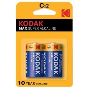 Kodak - Batteria Alcaline Max C Lr14 2 Unità
