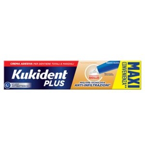 Kukident Plus Anti-infiltrazioni - Offerta 4 Confezioni - Formato Maxi 57 G
