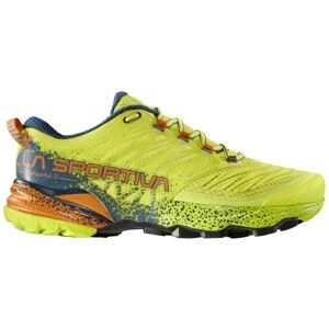 La Sportiva Akasha Ii - Scarpe Trail Running - Uomo Green/orange/blue 42 Eu
