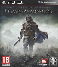 La Terra Di Mezzo L'ombra Di Mordor Ps3 Playstation 3 Nuovo + Dlc Ranger Oscuro
