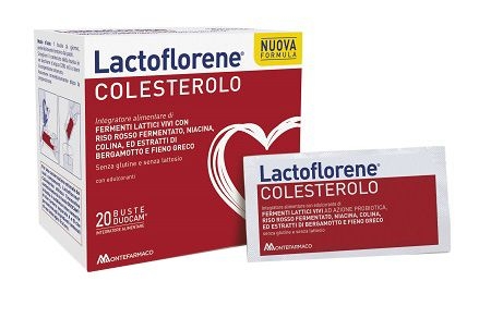 Lactoflorene Colesterolo Controllo Integratore Alimentare 20 Bustine