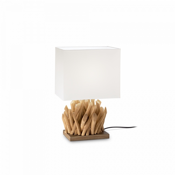 Lampada Da Tavolo Moderna In Legno Classico Dl0136