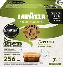 Lavazza A Modo Mio Tierra For Planet, 256 Capsule Compostabili Caffè