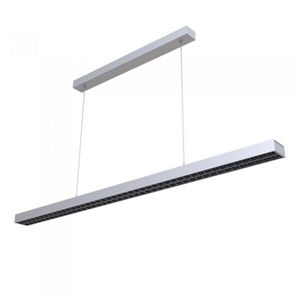 Led Linear Light Samsung Chip - 60w Hanging Non Linkable Silver Body 4000k